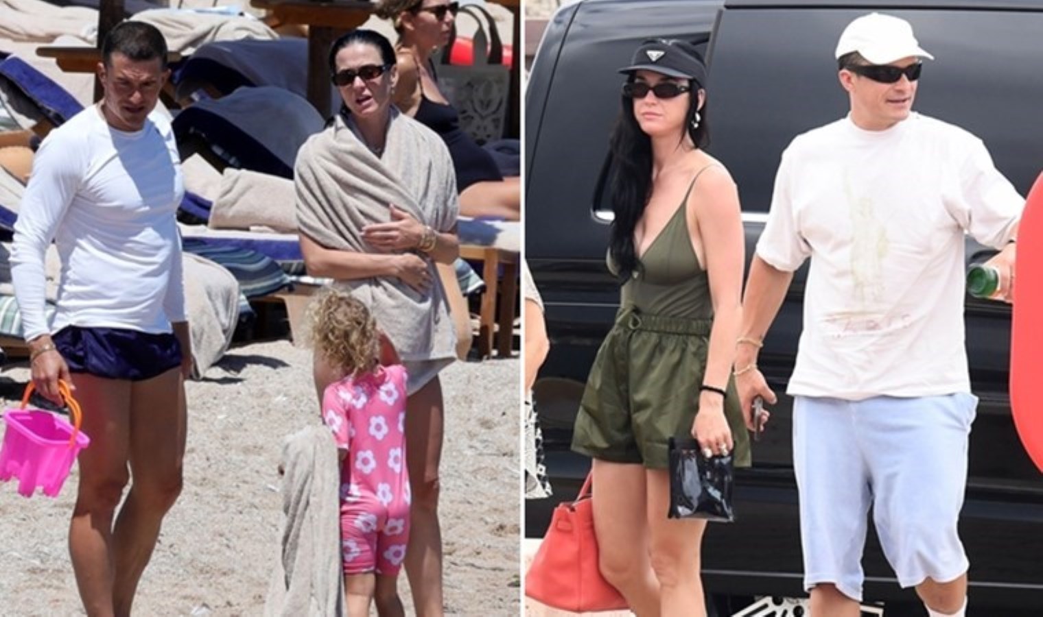 Ünlü müzisyen Katy Perry ile oyuncu Orlando Bloom İtalya tatilinde görüntülendi
