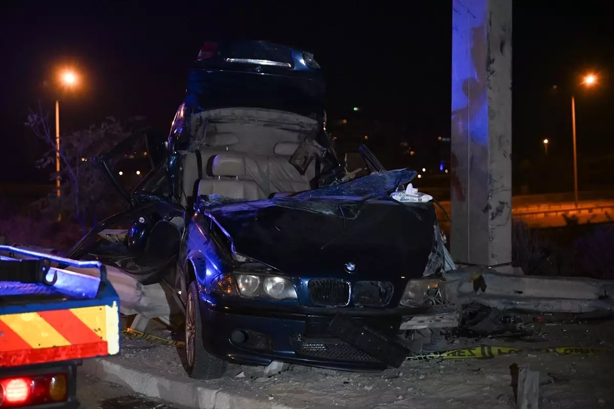 Başkentte Trafik Kazası: 4 Ölü, 1 Yaralı