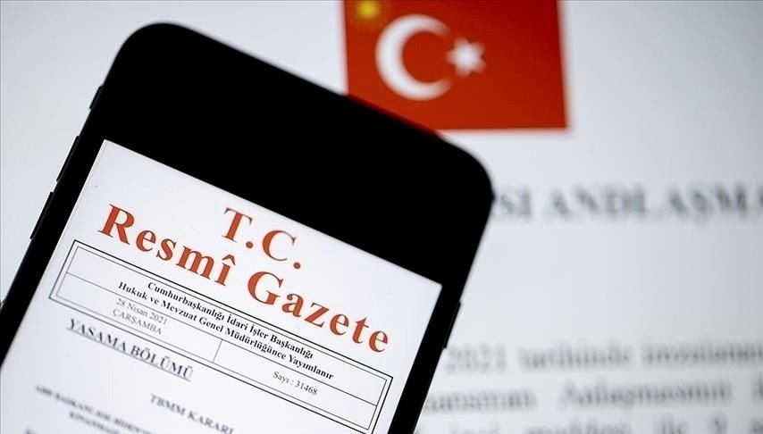 Resmi Gazete’de bugün (5 Ocak 2025 Resmi Gazete kararları)