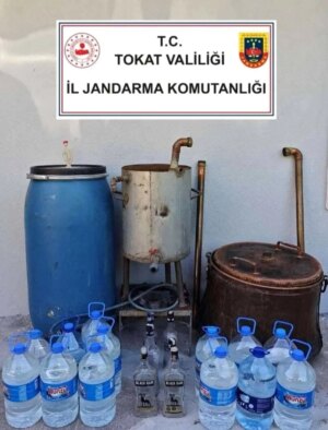 tokatta kacak icki operasyonu 292 litre ele gecirildi kEkmnUKJ.jpg